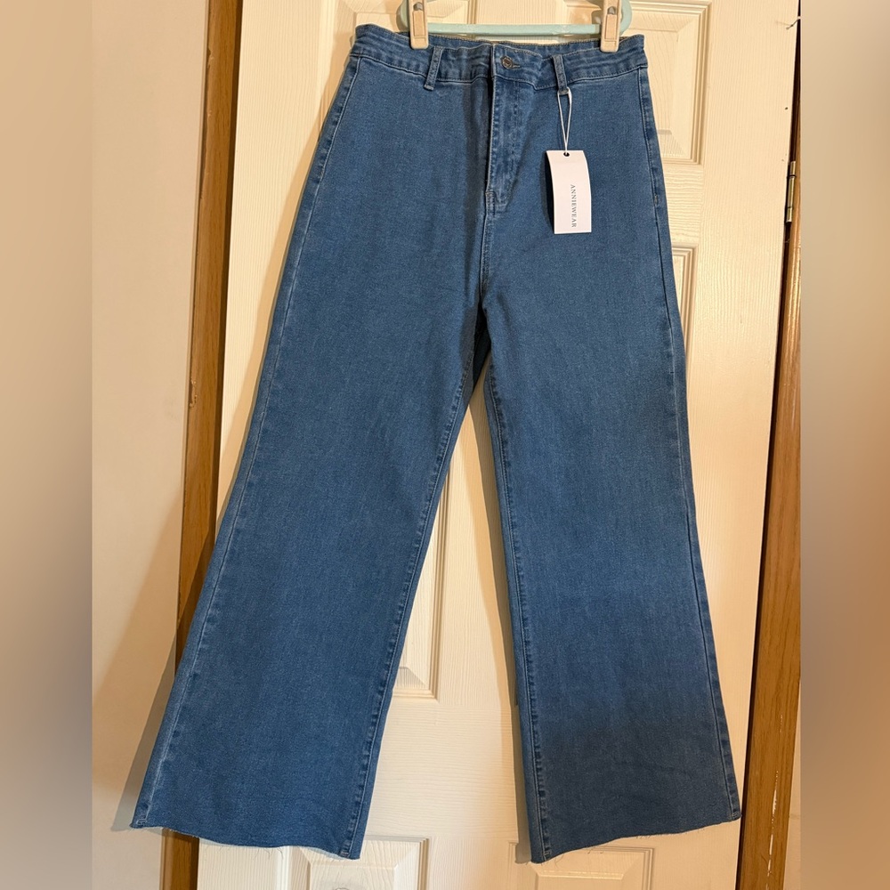 Stylish Blue Flare Jeans